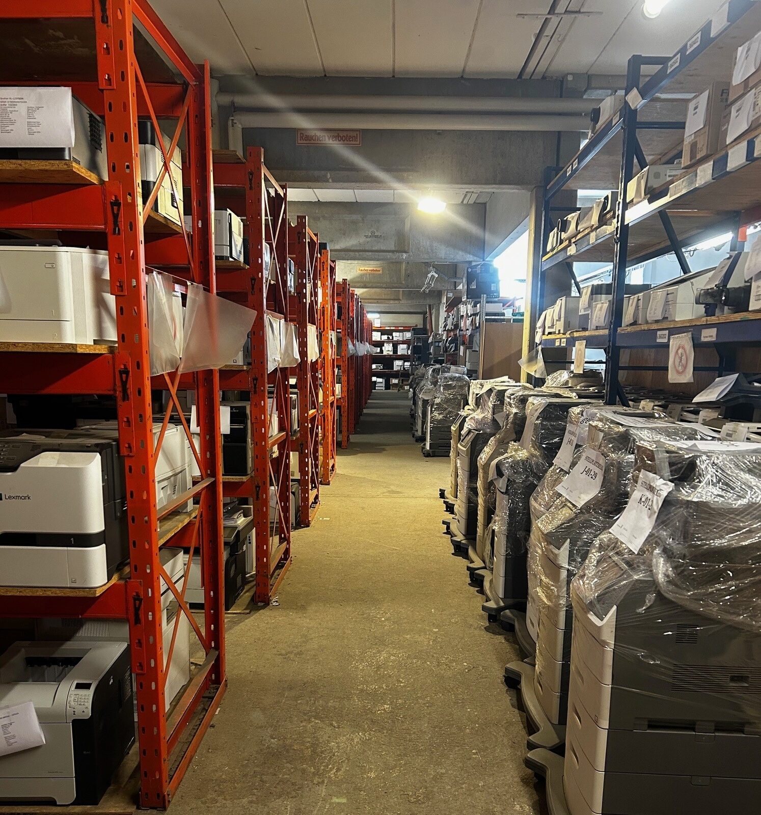 Devices on their way to refurbishment